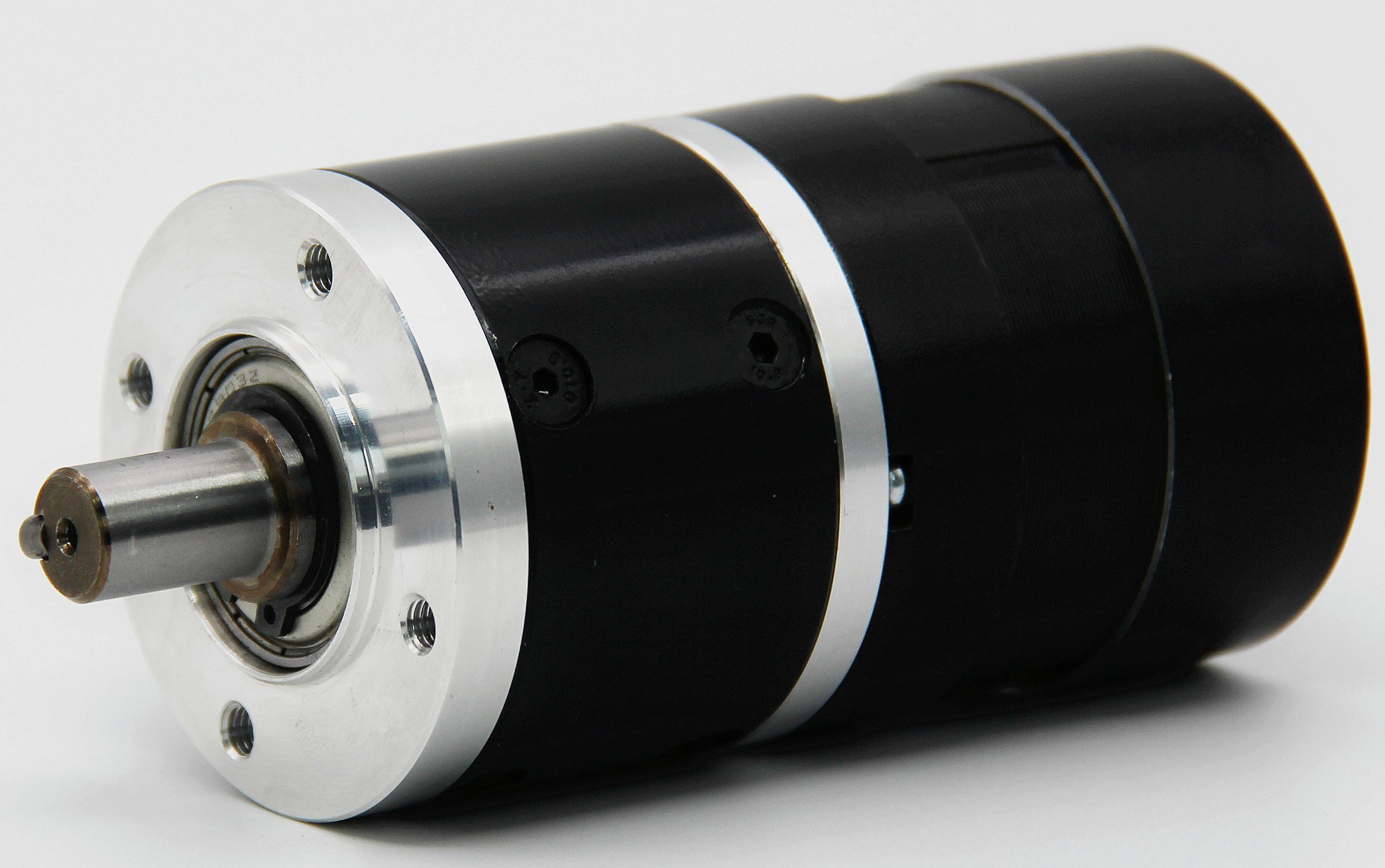 Moteur à engrenages CC sans balais rond de 57 mm