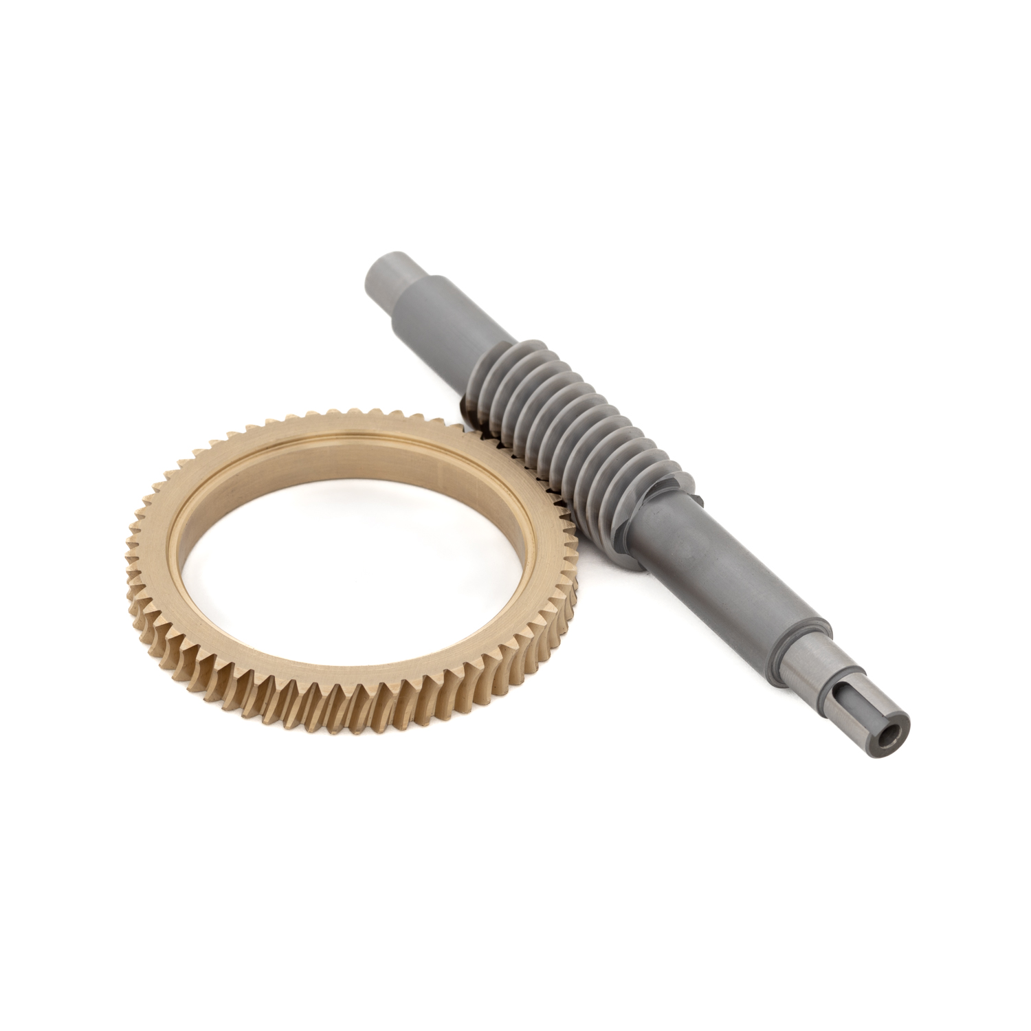 Engrenage à ver et roue à verres personnalisés