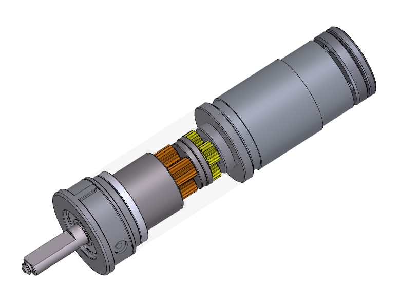 Boîte de vitesses Economy Planet à 2 étages à rapport élevé
