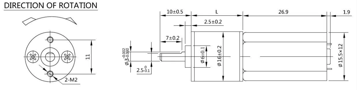 Moteur &agrave; engrenages CC avec certificat CE RoHS