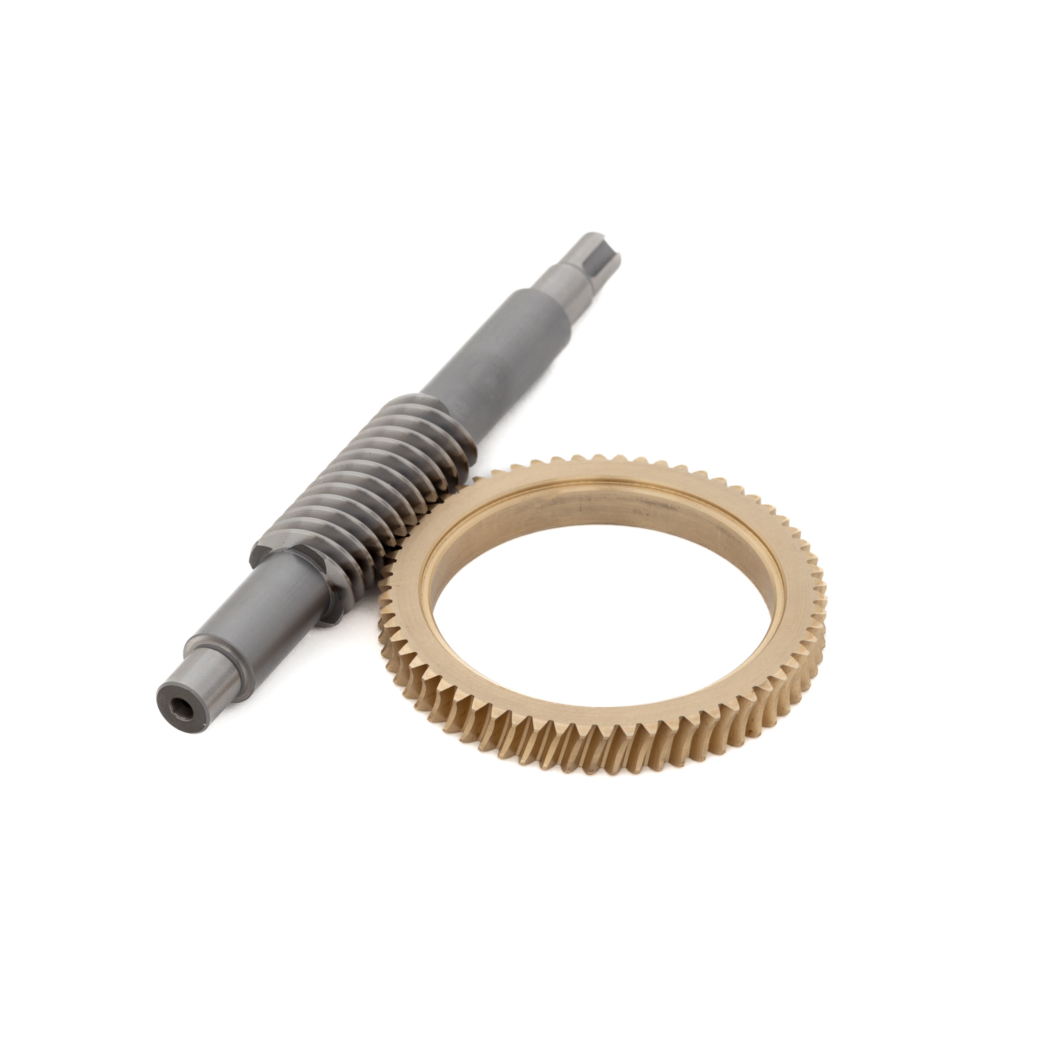 Engrenage à ver et roue à verres personnalisés